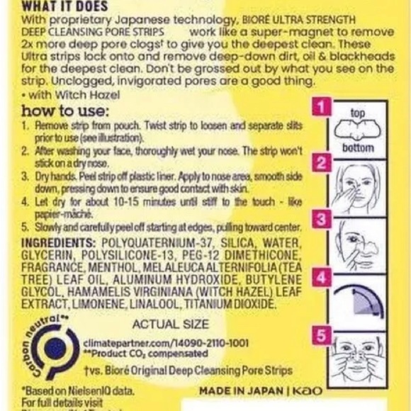 Biore Skincare Bundle. Clear & Breathable, Blemish Patch, Pore Strips. Get all 3 - Picture 10 of 13